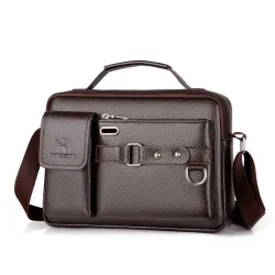Kleine Vintage Umhängetasche - Leder