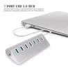 Splitter aus Aluminium - USB 3.0 - USB mit 7 Anschlüssen - HUB