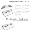 Splitter aus Aluminium - USB 3.0 - USB mit 7 Anschlüssen - HUB