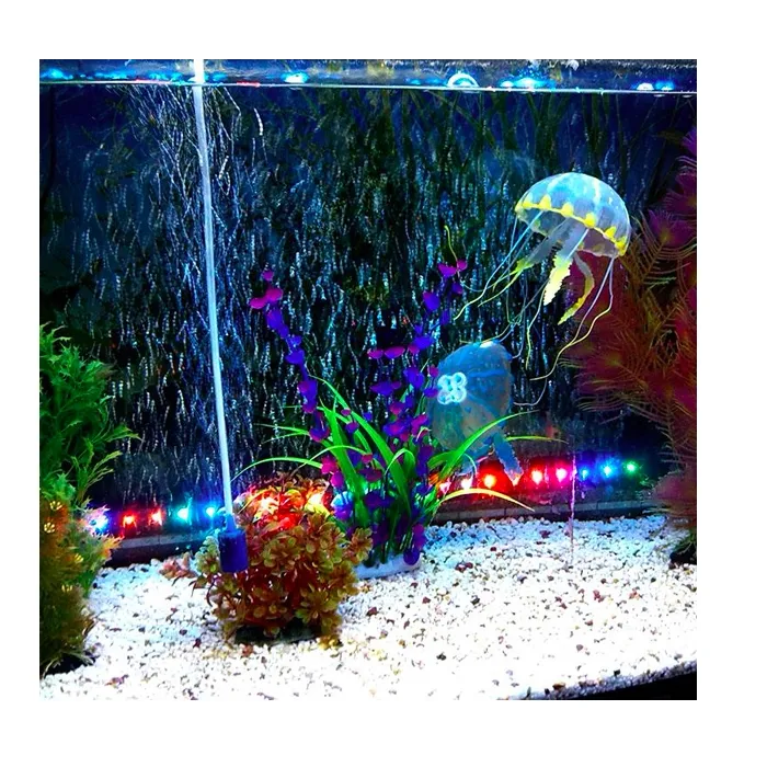 Silikonqualle - Aquariendekoration
