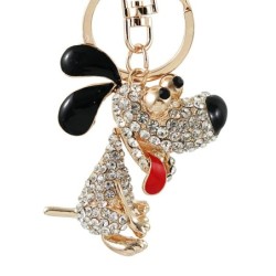 Crystal dog keychainKeyrings