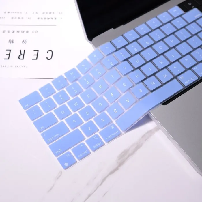 Silicone keyboard cover - waterproof - dust-proof - for MacBook Air / Pro / MaxProtection