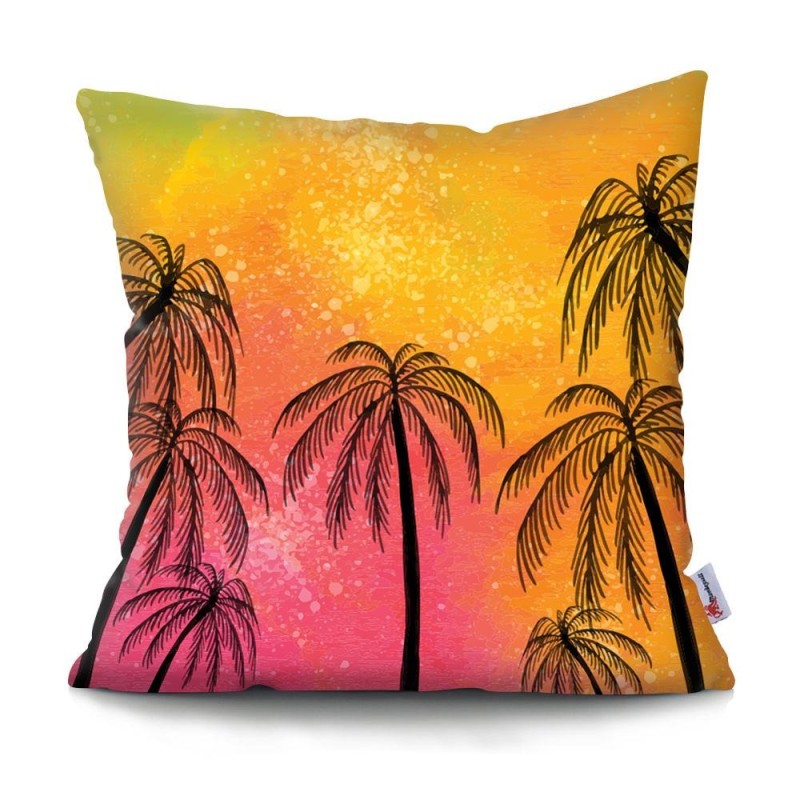 Decorative cushion cover - leaves - pineapple - palm trees - 45 cm * 45 cmCushion covers