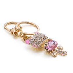 Crystal cat keychainKeyrings