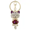 Crystal cat keychainKeyrings