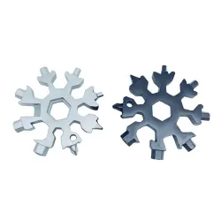 18 in 1 multi-tool - stainless steel bottle opener / screwdriver - snowflakeBar supply