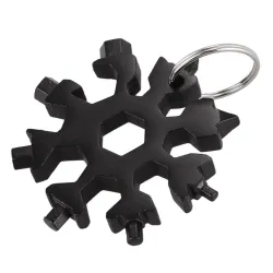 18 in 1 multi-tool - stainless steel bottle opener / screwdriver - snowflakeBar supply