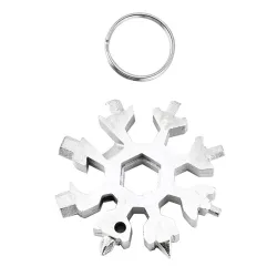 18 in 1 multi-tool - stainless steel bottle opener / screwdriver - snowflakeBar supply