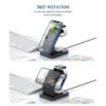 3 in 1 magnetisches kabelloses Ladegerät – schnelles Aufladen – für iPhone – Apple Watch – AirPods