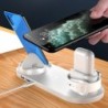 Kabelloses Ladegerät – Schnellladestation – für iPhone – Apple Watch – AirPods