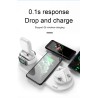 Kabelloses Ladegerät – Schnellladestation – für iPhone – Apple Watch – AirPods
