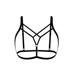 Sexy hohler BH - Bustier mit Trägern