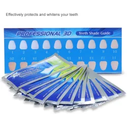 Professional teeth whitening - bleaching gel strips - 28 piecesMouth