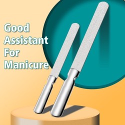 Double sided nail file - stainless steelClippers & Trimmers