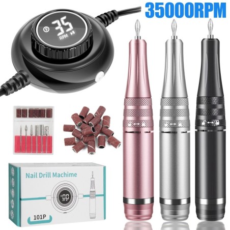 Electric nail drill - manicure / pedicure - 35000RPMEquipment