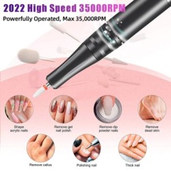 Electric nail drill - manicure / pedicure - 35000RPMEquipment