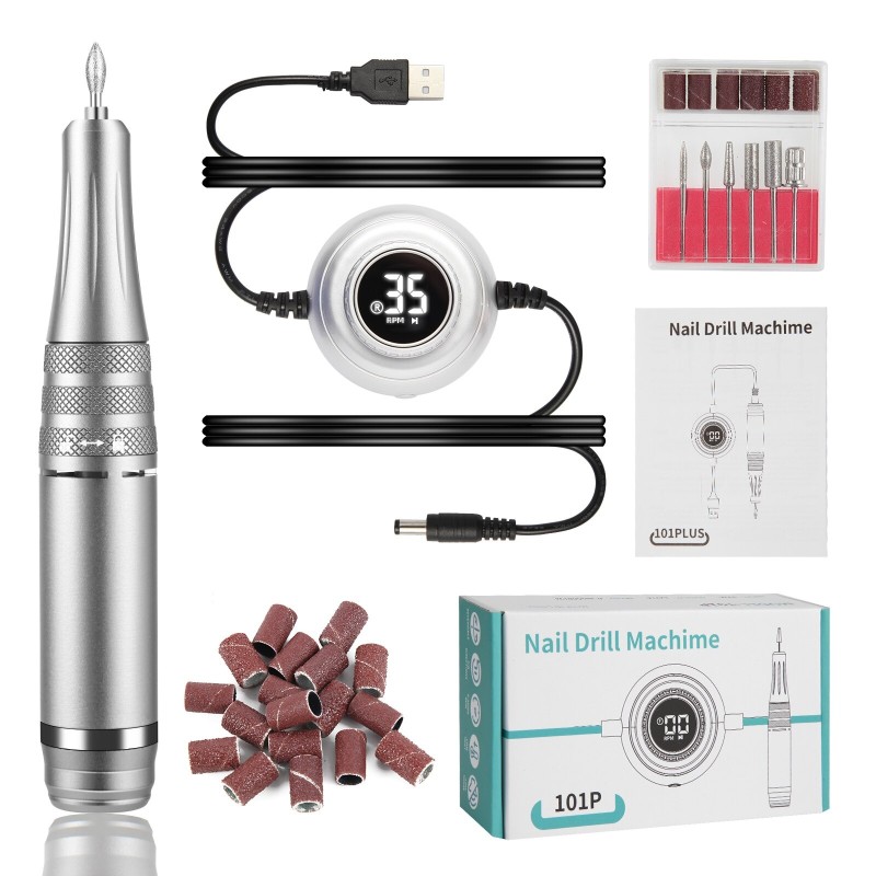 Elektrischer Nagelbohrer - Maniküre / Pediküre - 35000 U / min