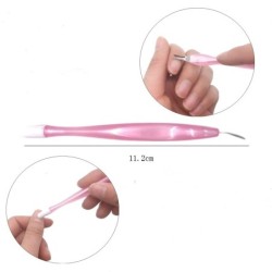 Maniküre-/Pediküre-Set – Nagelfeile/Bürste/Puffer/Nagelhautschneider – 6-teiliges Set