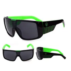 Modische Retro-Sonnenbrille - oversized - Drache
