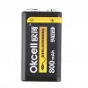 OKCELL - Lithiumbatterie - wiederaufladbar - USB - 9V - 800 mAh