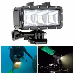 Unterwasser-LED-Tauchlampe - für GoPro - 30 m