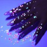 Leuchtende Kristalle - Nagelschmuck aus Strass - gemischte Größen