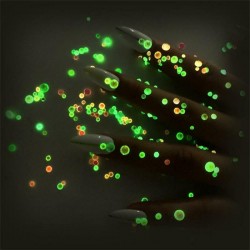 Leuchtende Kristalle - Nagelschmuck aus Strass - gemischte Größen