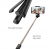 3 in 1 - Kabelloses Mini-Stativ / Selfie-Stick - Bluetooth - für Smartphone