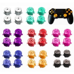 Metallknöpfe - Bullet Action Buttons - für Playstation 4 / 3 Controller - 4 Stück