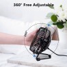 Mini-Tischventilator - Ventilator - Ultraleise - USB