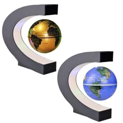 Schwebender / schwebender Globus - Weltkarte - magnetisch