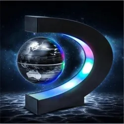 Schwebender / schwebender Globus - Weltkarte - magnetisch