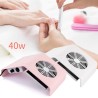 Nail dust collector - manicure / pedicure - with 2 dust collecting bags - 40WEquipment