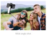 L15 – Selfie-Stick – faltbares Mini-Stativ – mit Fülllicht – Bluetooth – Fernauslöser