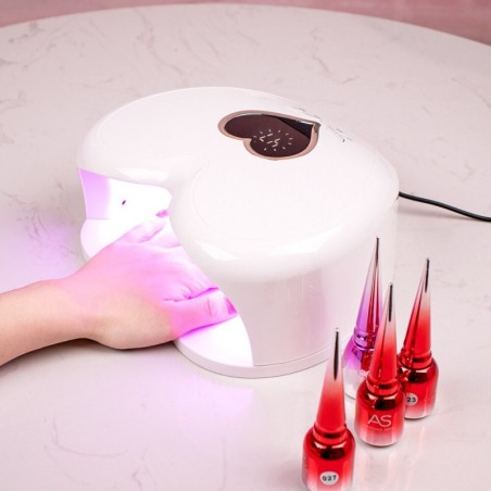 Heart shaped nail dryer - LED - UV - 96WNail drills