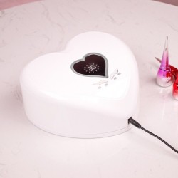 Nageltrockner in Herzform - LED - UV - 96W