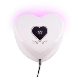 Nageltrockner in Herzform - LED - UV - 96W