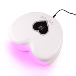 Nageltrockner in Herzform - LED - UV - 96W