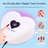 Heart shaped nail dryer - LED - UV - 96WNail drills