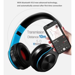 Kabellose / Bluetooth-Kopfhörer - Headset - eingebautes Mikrofon