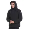 USB - elektrisch beheizte Thermojacke mit Kapuze / Reißverschlüssen