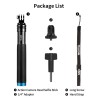 Extendable handheld selfie stick - telescoping pole - aluminum alloy - for GoPro / Xiaoyi / SJCAMSelfie sticks