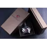 JARAGAR - Luxus-Automatikuhr - Lederarmband - Dreiecksform