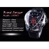 JARAGAR - Luxus-Automatikuhr - Lederarmband - Dreiecksform