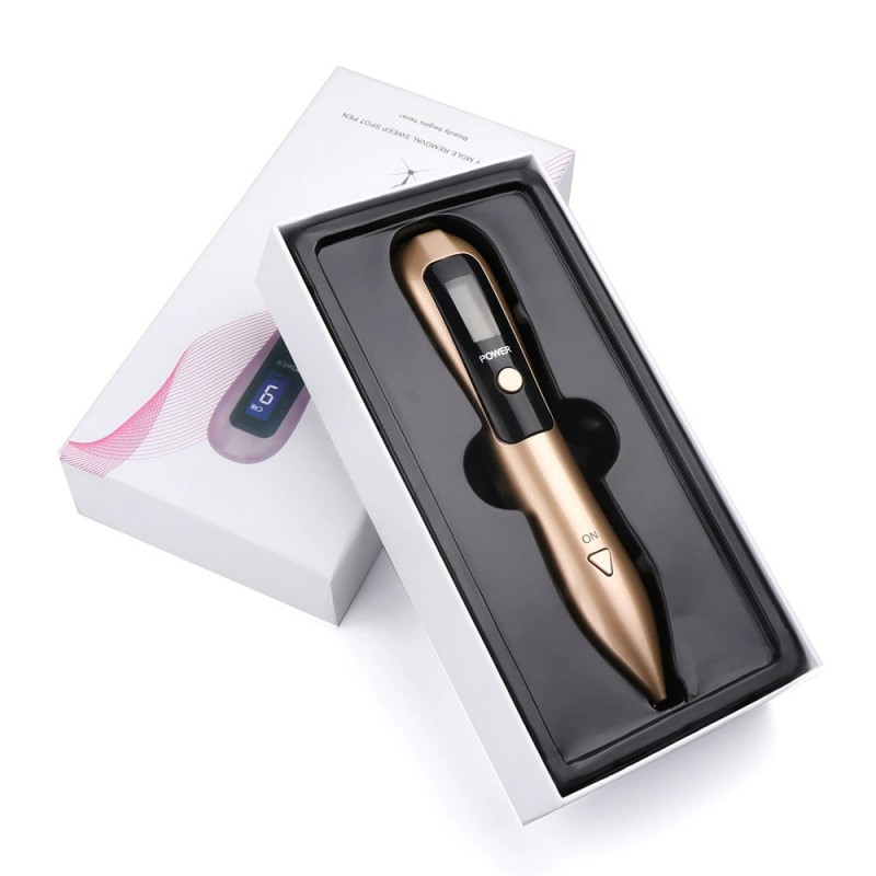 Laser-Plasma-Stift - Entfernung von Sommersprossen / Muttermalen / dunklen Flecken - LCD-LED-Anzeige Laser-Plasma-Stift - Entfernung von Sommersprossen / Muttermalen / dunklen Flecken - LCD-LED-Anzeige