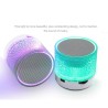 Mini-Bluetooth-Lautsprecher - LED - TF-Karte - rissiges Design