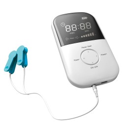CES treatment device - laser acupuncture therapy - depression - anxiety - headache - insomniaSleeping