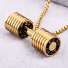 Dumbbell pendant with necklace - stainless steelNecklaces