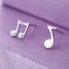 Musiknoten - Ohrstecker