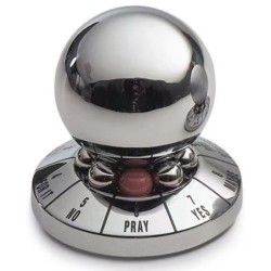 Schicksals-/Vorhersage-/Entscheidungsball – Zappelspinner aus Metall – Anti-Stress-Spielzeug